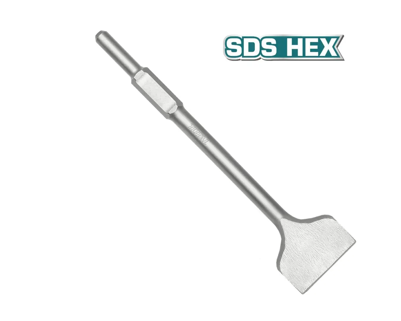 ازميل HEX كسارة ( 100× 410 × 30) مبسط لزوم كسارة 1700 واط TOTAL - TAC1532302