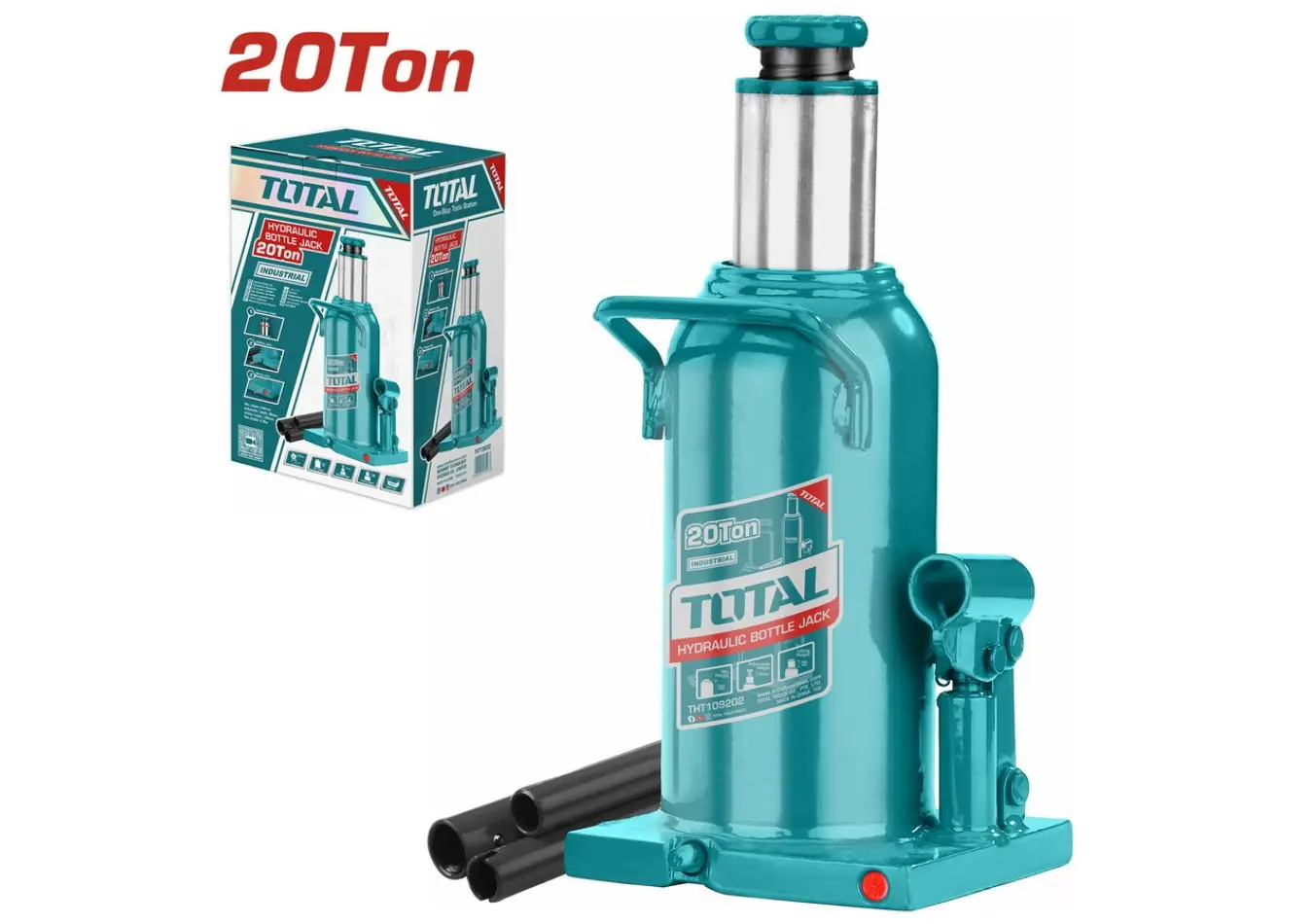 كريكو جاك عامودي 20 طن ماركة TOTAL - THT109202