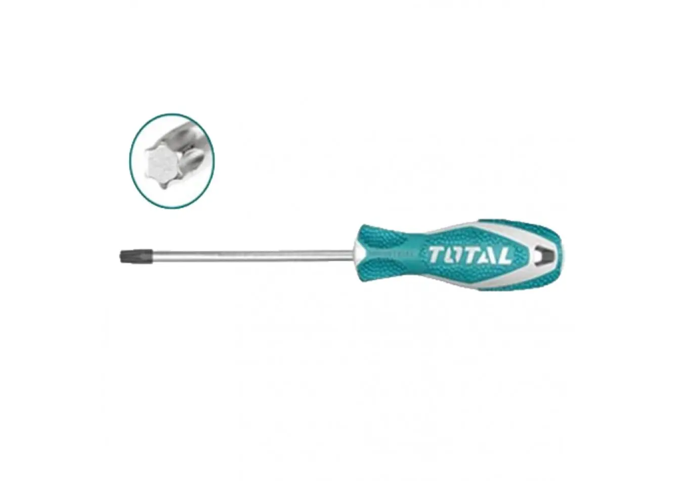 مفك براغي نجمة T20*150 ماركة TOTAL (( صناعي )) CRV - THT2366