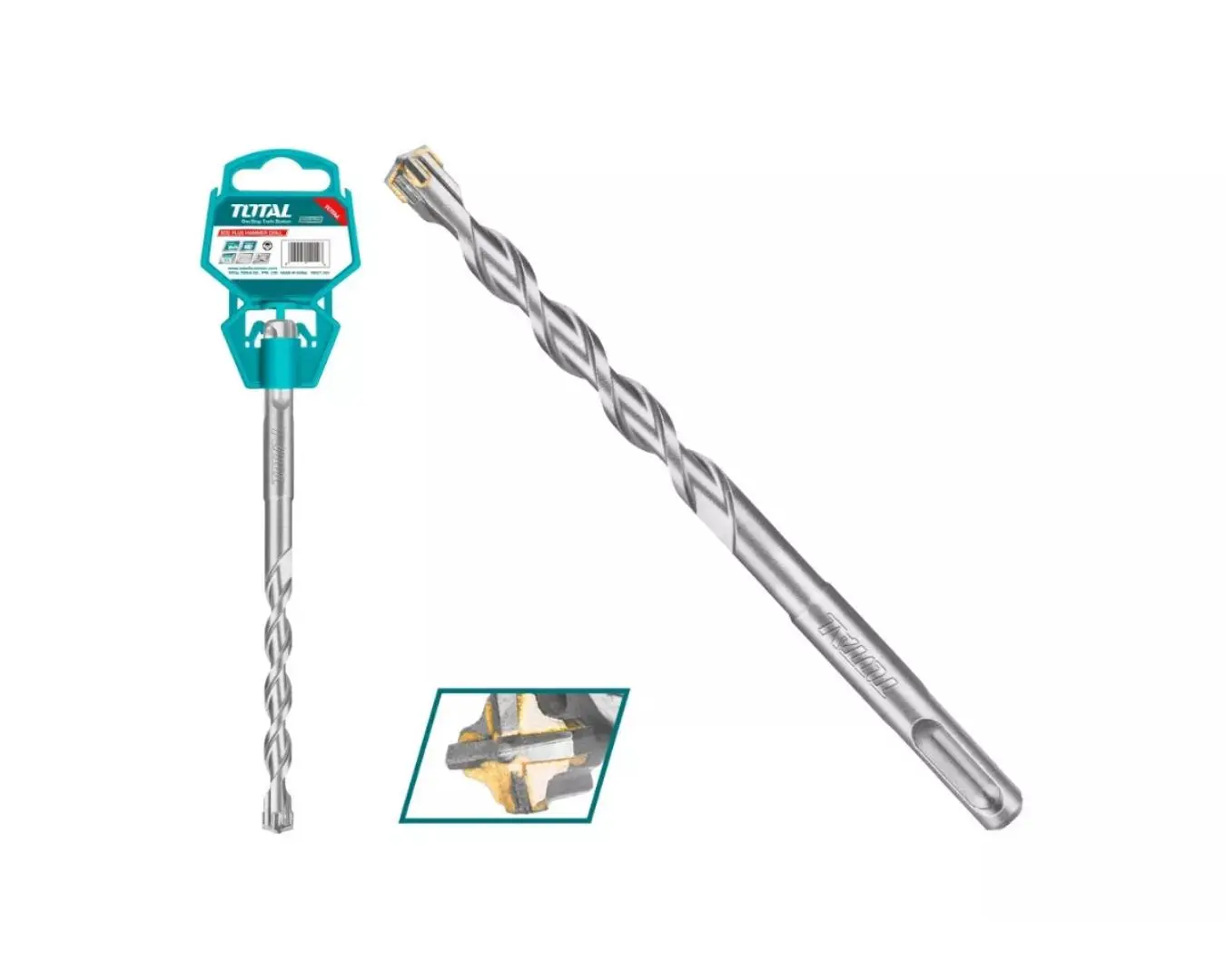 ريشة SDS PLUS 6 X 260 راس رباعي ماركة TOTAL - TAC310604C