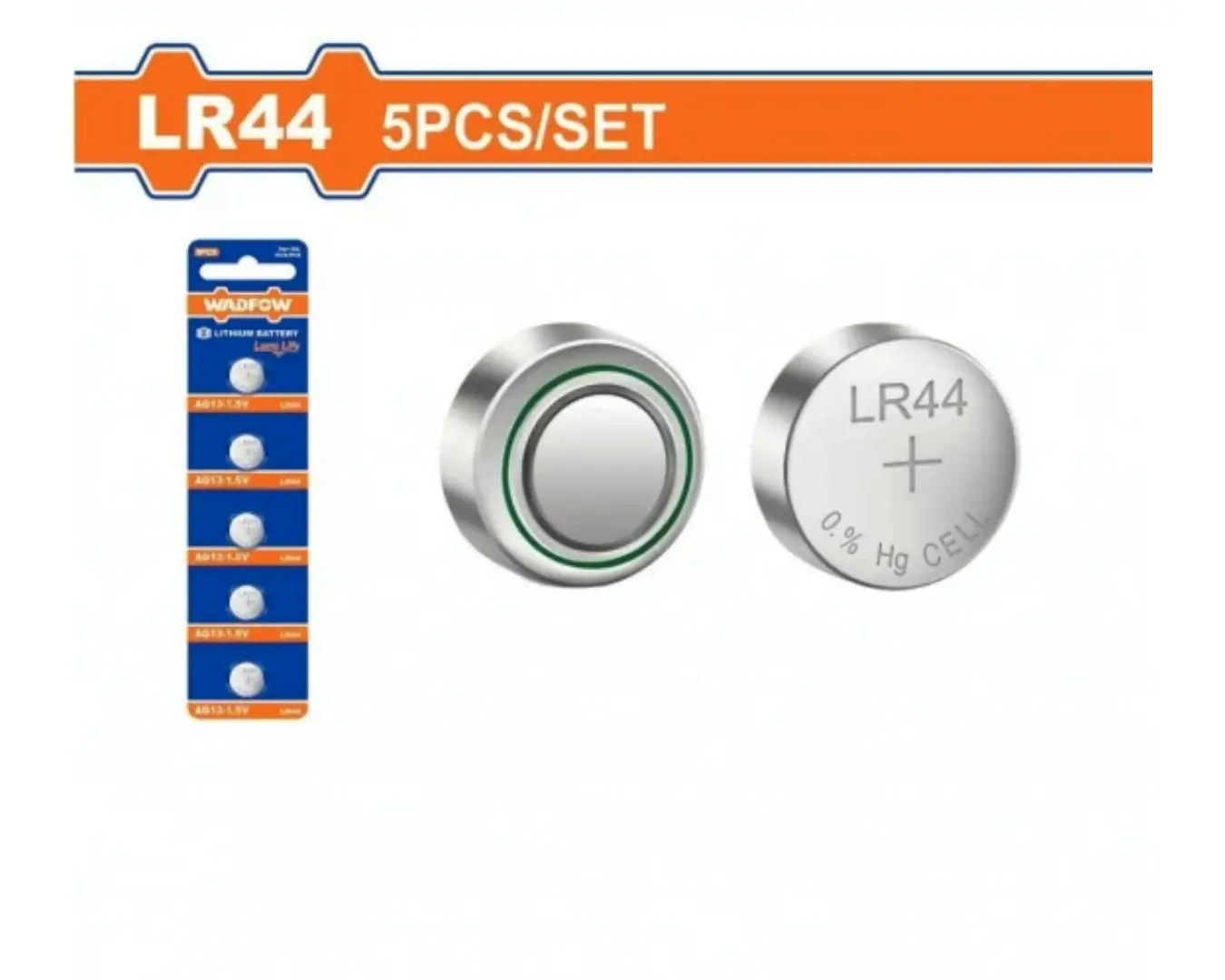 بطارية 1.5 فولت ( LR44 ) ماركة WADFOW - WJX2K44