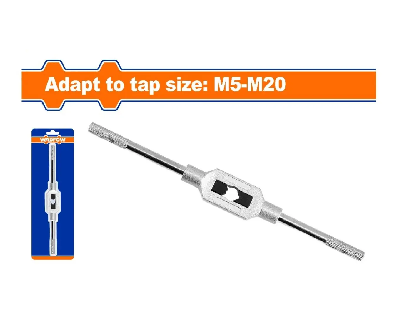 مفتل قلووظ فتح سن ( M5-M20 ) قياس 370 مم WADFOW - WTDW1K20