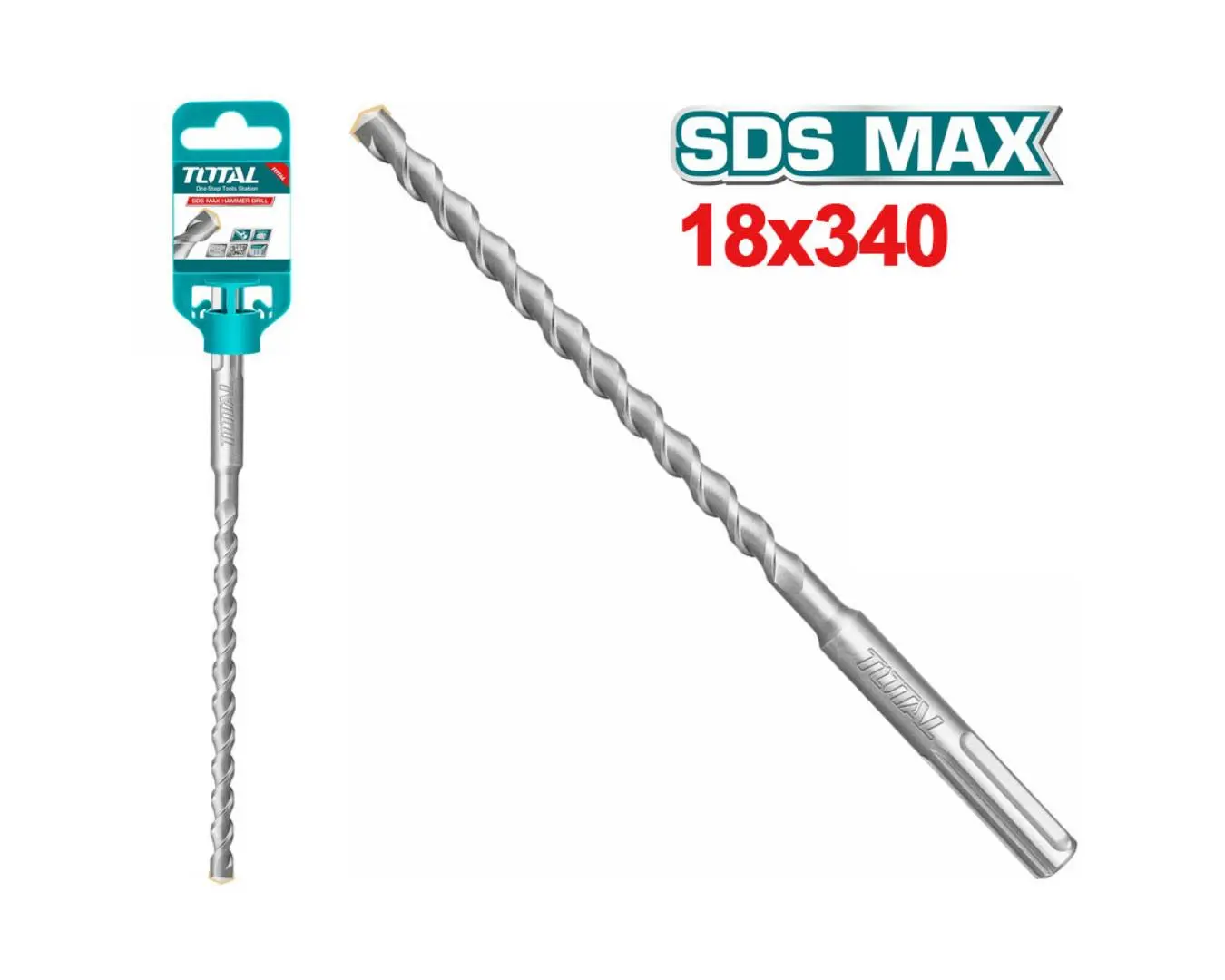 ريشة 340 × 18 TOTAL MAX SDS (صناعي ) - TAC321800