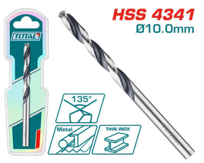 ريشة حديد 10 مم موديل( HSS4341) ماركة TOTAL - TAC1201004